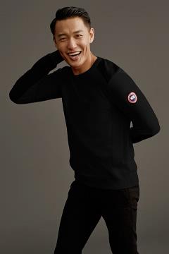 Ropa Canada Goose Hombre Mexico - Dartmouth Suéteres Negros WJ3706128